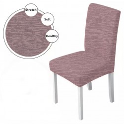 Ελαστικό Κάλυμμα Καρέκλας Ριγέ Χωρίς Βολάν 1Τεμάχιο ΚΒ321 - Ροζ