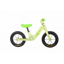 Παιδικό ποδήλατο ισορροπίας Mynat Classic με δερμάτινη σέλα πράσινο EB605-2